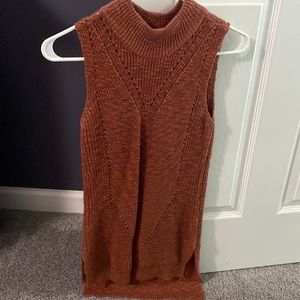 Long knit tank